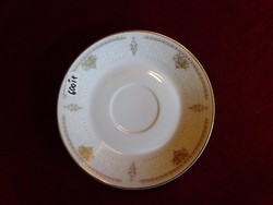 Festival Italian porcelain coffee cup coaster, 15 cm diameter. He has!