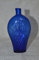 Szép kis szakított kék üveg  ( DBZ 00110 )