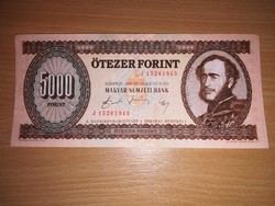 5000 Forint 1990 J sorozat