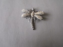 Silver dragonfly pendant, fineness 925: 10.5 gr