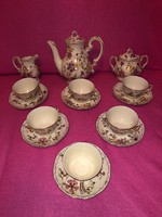 Zsolnay coffee set.
