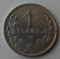 1 Pengő 1938 ezüst XF 3