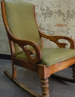 Original American Victorian Rocking Chair (Lincoln Rocker)