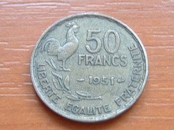 FRANCIA 50 FRANCS FRANK 1951 KAKAS #