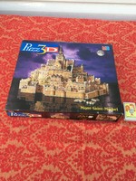 Retro MB Puzzle 3d - Puzz3d - Mont Saint - Michel - 220 darabos 
