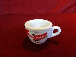 Richard ginóri Olasz porcelán kávéscsésze, Mokambo caffe reklám felirattal