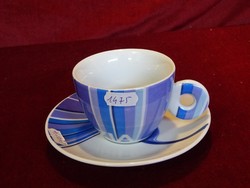 Italian quality porcelain coffee cup + placemat. Amicizia - be confident. He has!