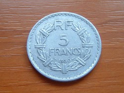 FRANCIA 5 FRANCS FRANK 1950 ALU #