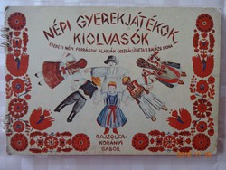 Népi gyerekjátékok, kiolvasók - Korányi Gábor rajzaival