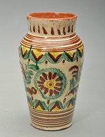 Karcsú hucul váza Kártpátalja 25 cm