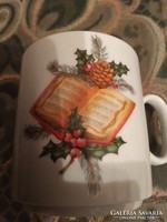 Karácsonyi schirnding régi szép csésze 2 dl