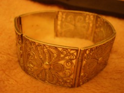 Old silver bracelet
