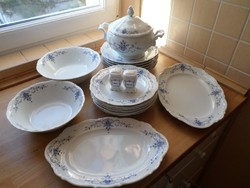 Mitterteich Bavaria porcelán tálaló készlet étkészlet