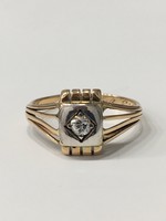 Art Deco gyémánt gyűrű
