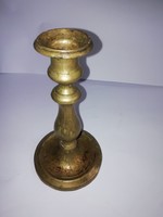Bieder cast copper candle holder
