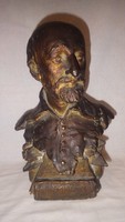 Martinovics Ignác büszt , 35 cm régi szobor