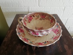 Antik Copeland Late Spode gyönyörű teás csésze és tányér 