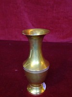 Indian copper vase, 14.5 cm high. He has!