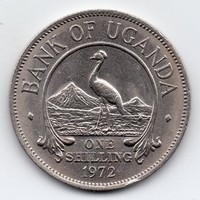 Uganda 1 Shilling, 1972, szép