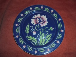 Szecessziós Sarreguemines porcelán tányér