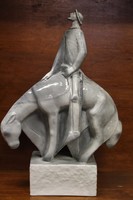 Zsolnay small sculpture - Don quijote
