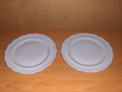 Zsolnay porcelán lapos tányér párban (s)