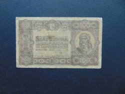 100 korona 1923 Nyomdahely nélkül 