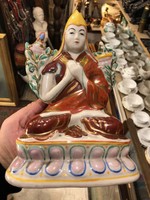 Kinai Buddha porcelán vallási figura, kiváló állapotban, ajándéknak kitűnő.