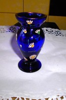 Parádi üveg: jelzett-kézzel festett   váza