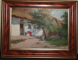Zorkóczy Gyula (1873-1932) Eredeti Festmény Garanciával