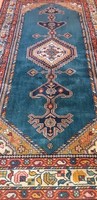 Kazak mintás gyapjú szőnyeg gyönyörű színekkel 115x220 cm