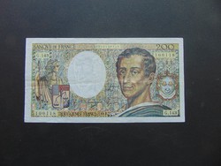 Franciaország 200 frank 1992  02 Szép ropogós bankjegy  