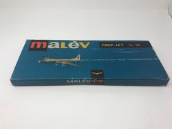 Malév repülő modell doboz, modell nélkül
