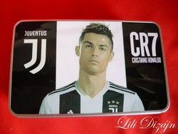 CR7 Cristiano Ronaldo Juventus fém uzsonnás, tároló