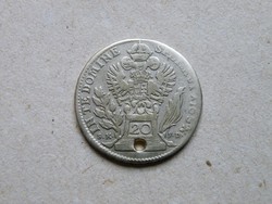 KK477 1765 20 krajcár ezüst érme Lotharingia Ferenc