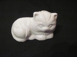 Porcelán macska sószóró borsszóró