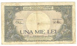 1000 lei 1941 Románia 1.