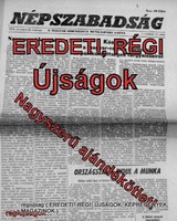 1986 február 15  /  NÉPSZABADSÁG  /  Régi ÚJSÁGOK KÉPREGÉNYEK MAGAZINOK Szs.:  8503