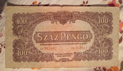 Vöröshadsereg 100 Pengő 1944.bankjegy