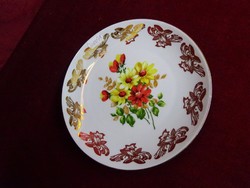 Bareuther bavaria German porcelain small plate with bouquet of spring flowers. He has!