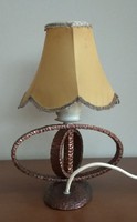 Iparművészeti, retro, ernyős asztali lámpa eladó