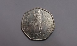 Anglia, 50 Penny 2016.