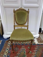 XVI. Lajos stílusú antik kárpitos szék