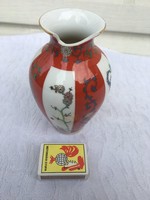 Herend Ritka váza gödöllő mintás dekor - Siang Rouge Vase