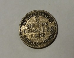 Hessen, 1 ezüst garas 1856.
