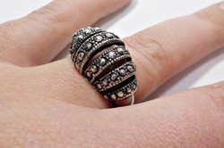 M utatós női ezüst gyűrű 60-as méret