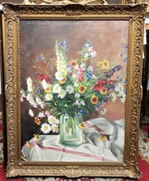 Charles the Great 1939 / bouquet of field flowers