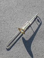 Copper trombone - trumpet - trombone perhaps indicated by john packer adult musical instrument