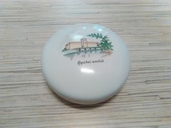 Régi Aquincumi porcelán bonbonier
