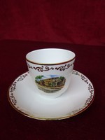 Hutschenreuther quality German porcelain coffee cup + placemat. He has!